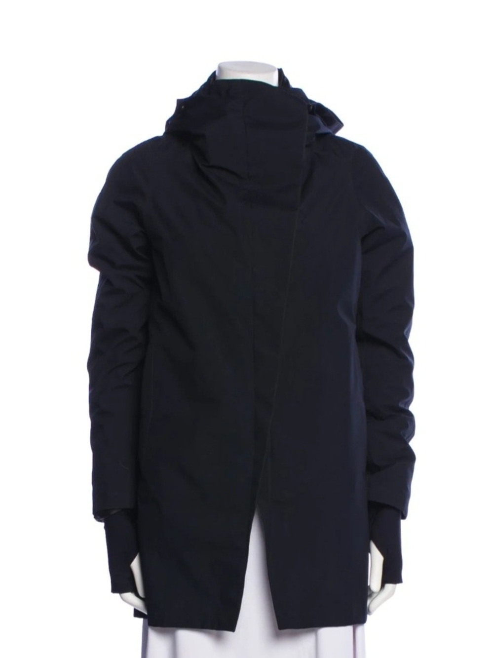 Herno Navy 2 In 1 Hooded Jacket